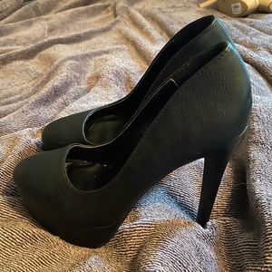 Black high heels